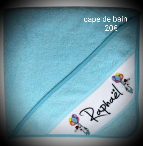 Cape de bain
