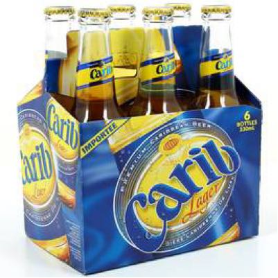 CARIB BEER 33CL x6 