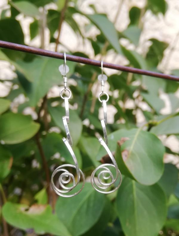 Boucles d'oreille Torsade 