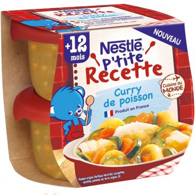 NATURNES CURRY POISSON 400G