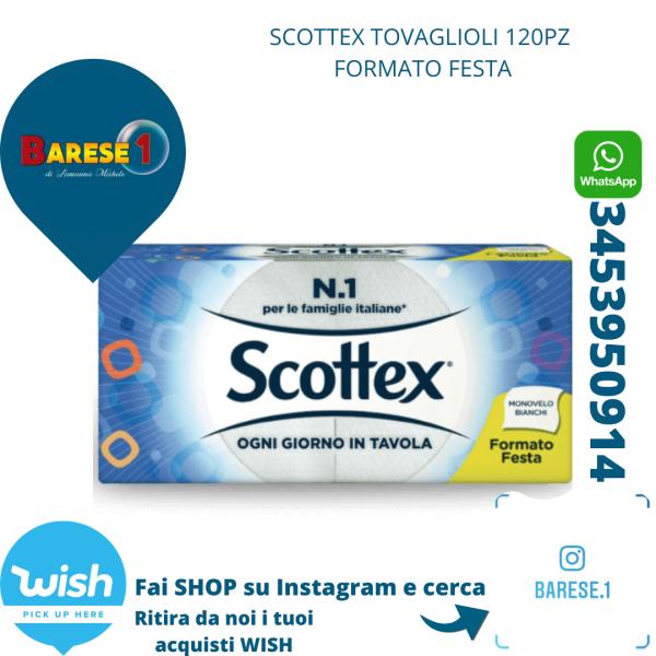 Scottex Tovaglioli Formato Festa