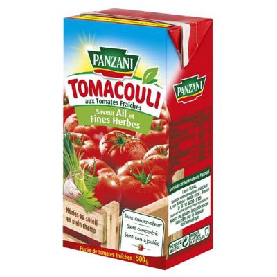 PUREE TOMATE AIL HERBES PANZANI 500G