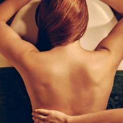 Dos à l'huile tiède 