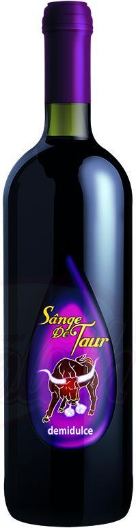 Vino rosso s/dolce "Sange de taur",10,5%