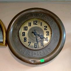 Reloj publicitario El cafeto Madrid REF-905