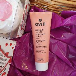 Masque purifiant,argiles rouges et blanches