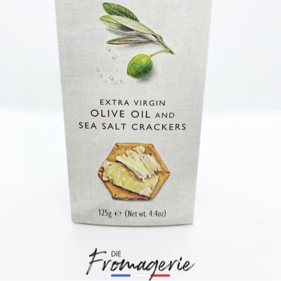 Englische Kekse mit Olivenöl und Meersalz, 125g