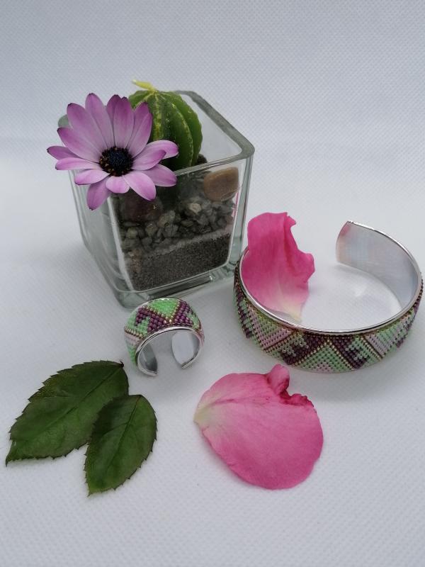 Aztèque vert/violet