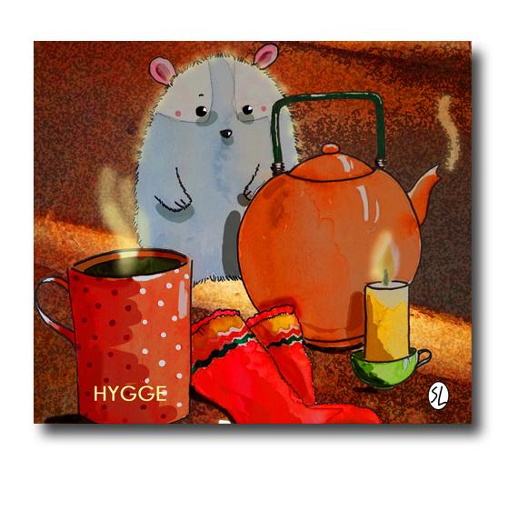 carte postale"Hygge"