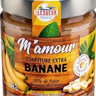 CONFITURE BANANE 325G 