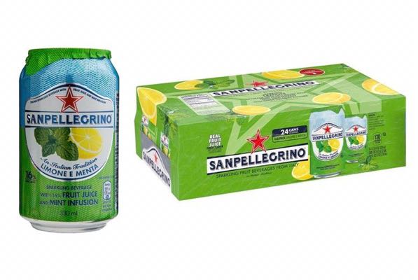 SAN PELLEGRINO CITRON MENTHE 33CL x24